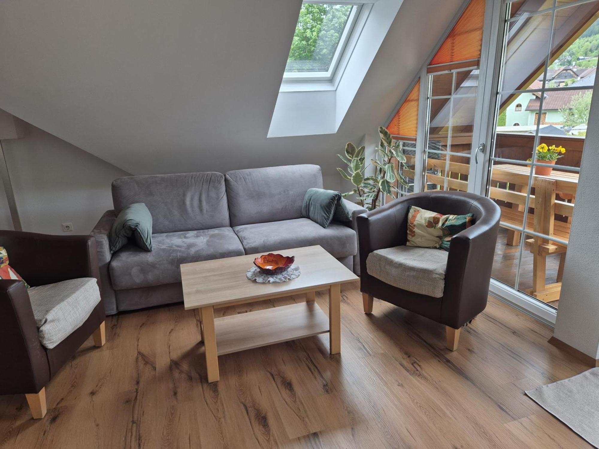 Ferienwohnung Penthouse Aineckblick Sankt Margarethen im Lungau Exterior foto